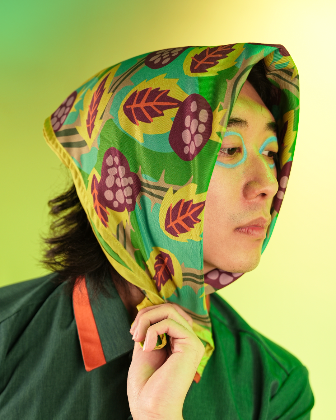 Print Mix Scarf - BRAMBLEBERRY JAM🍓