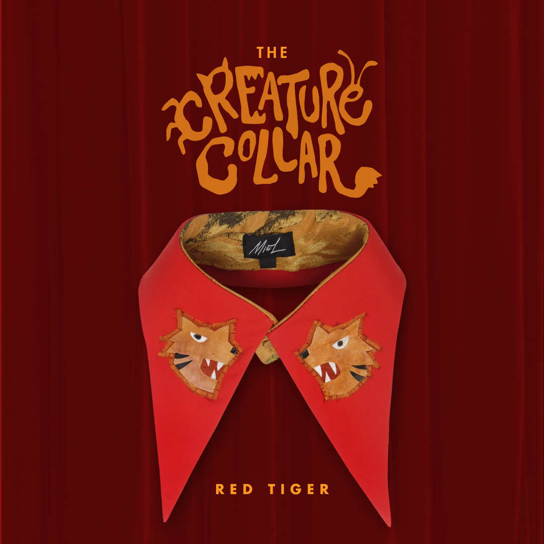 Creature Collar - RED TIGER π