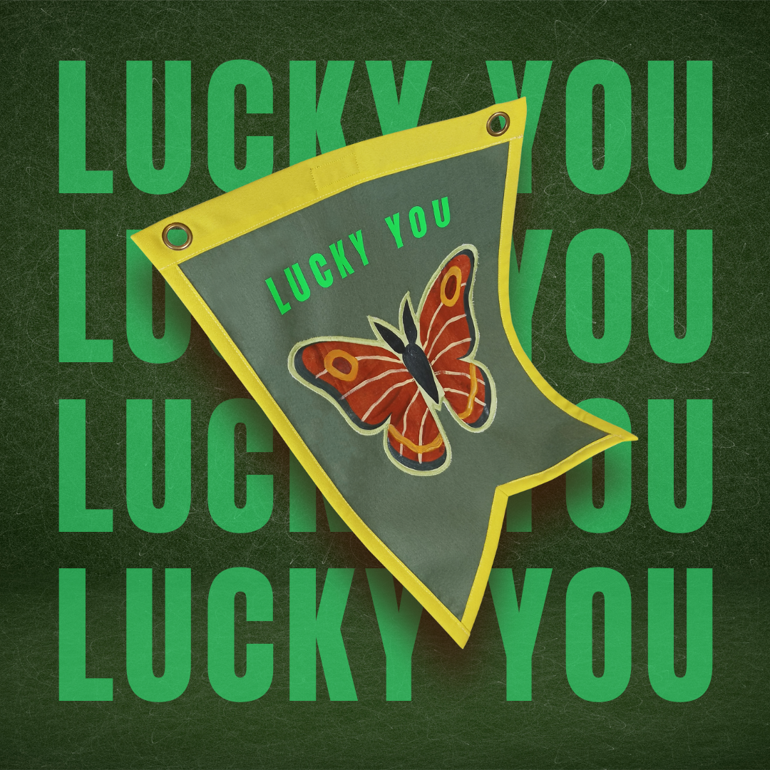 LUCKY YOU House Flag