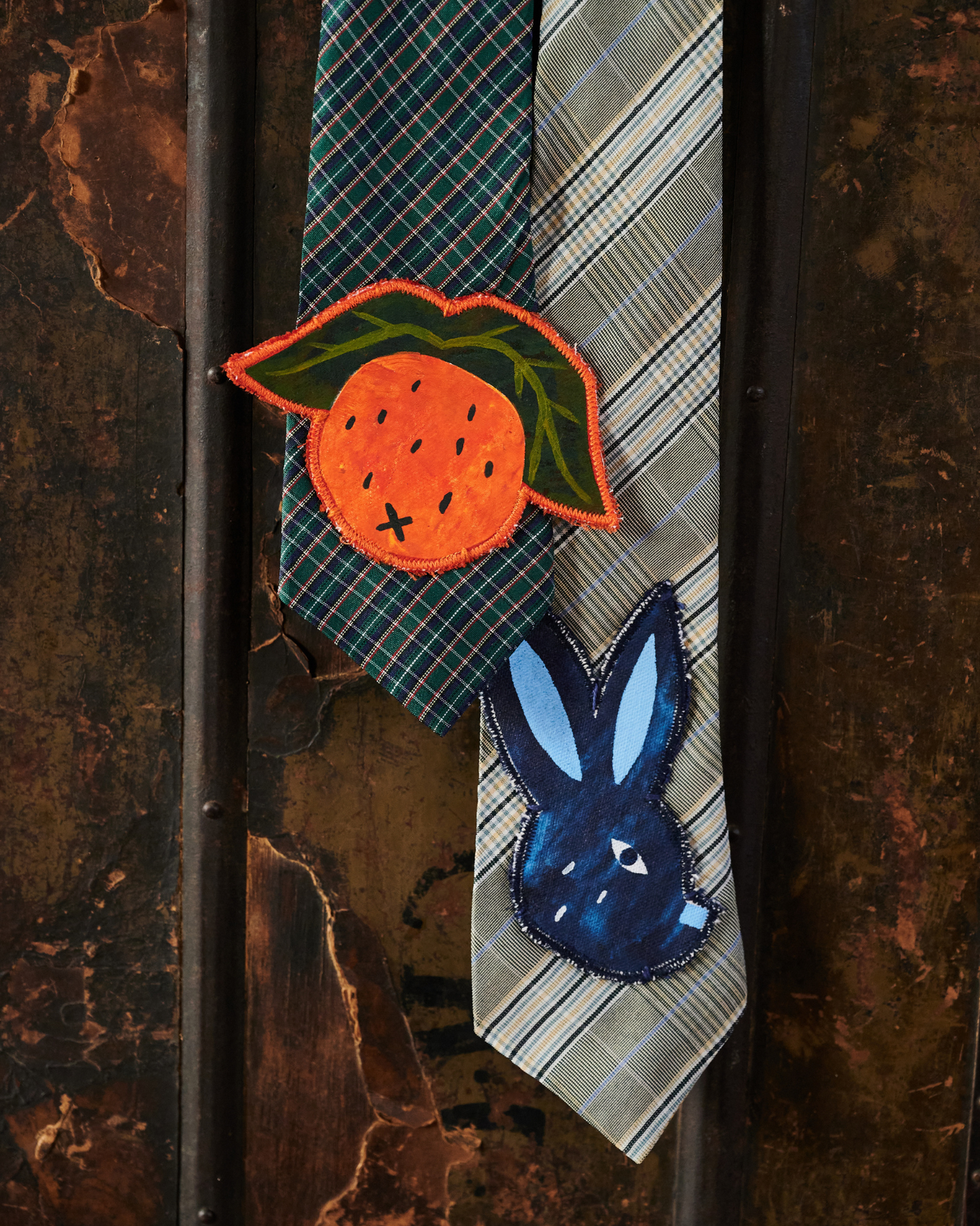School Daze Necktie - TANGERINE π