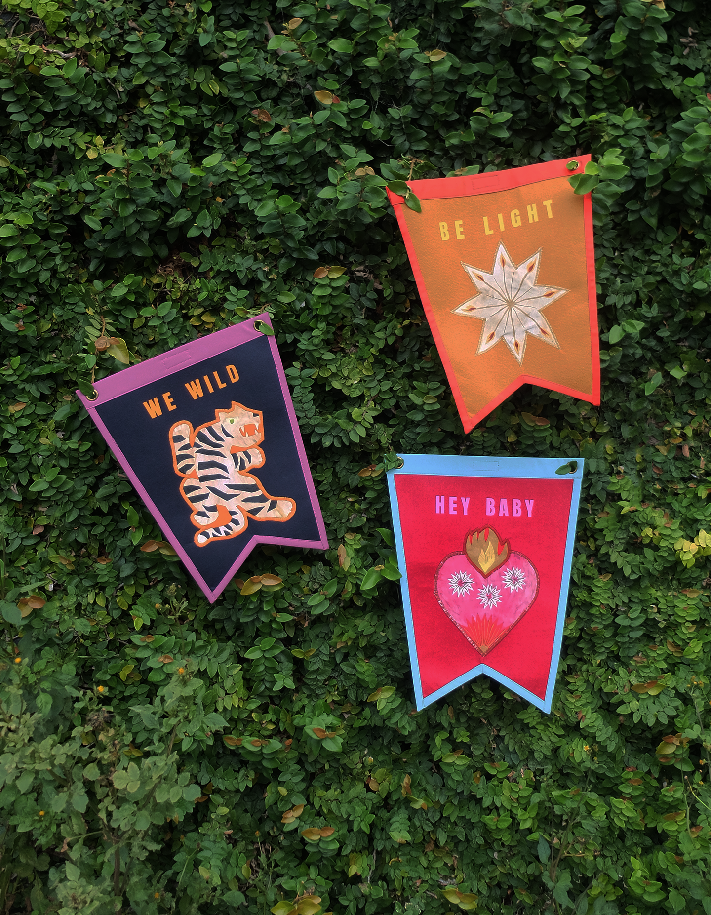 HEY BABY House Flag