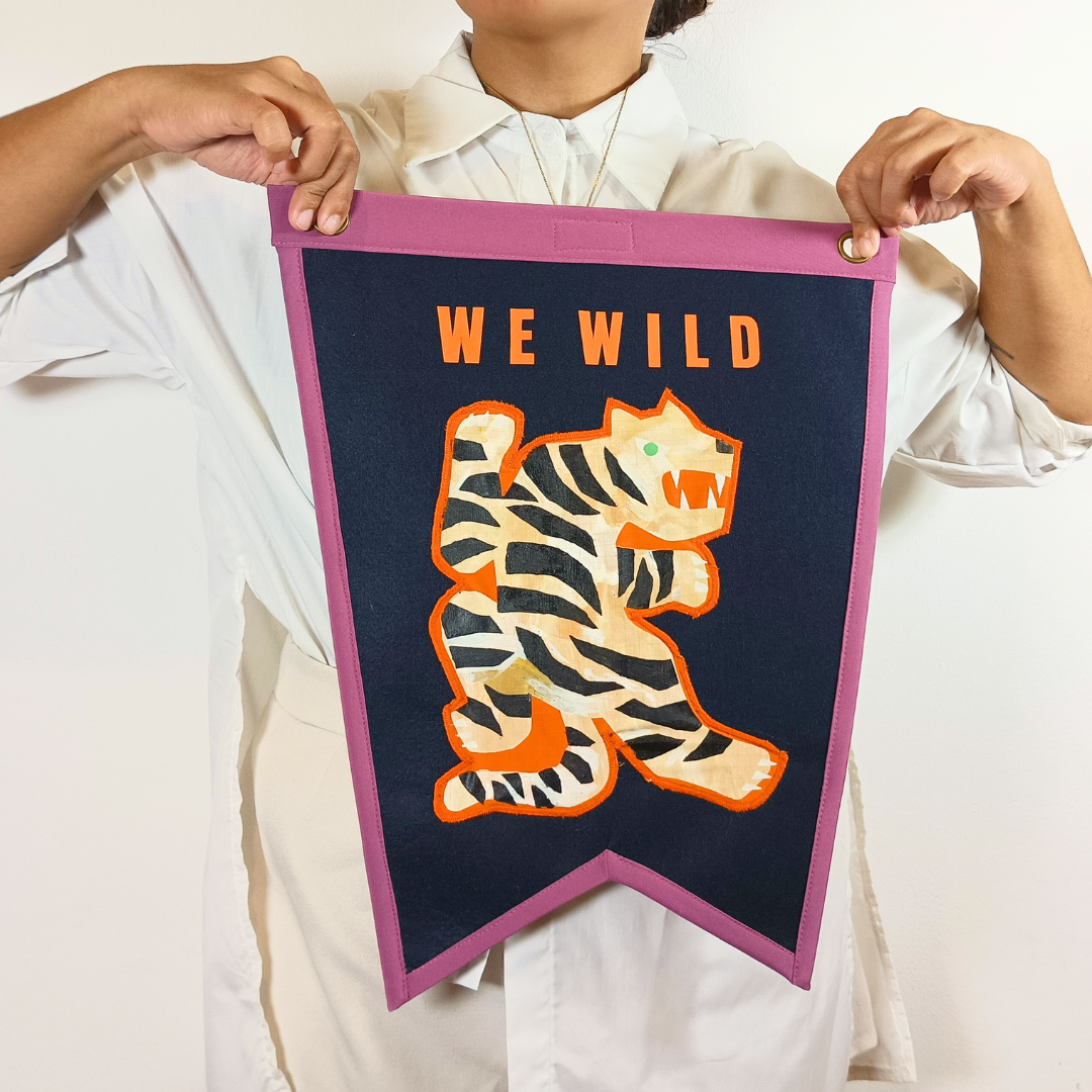 WE WILD House Flag