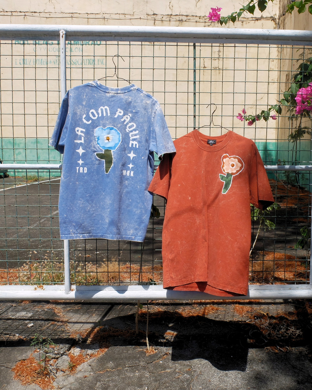 La Com PaQue Shirt - Cornflower Blue