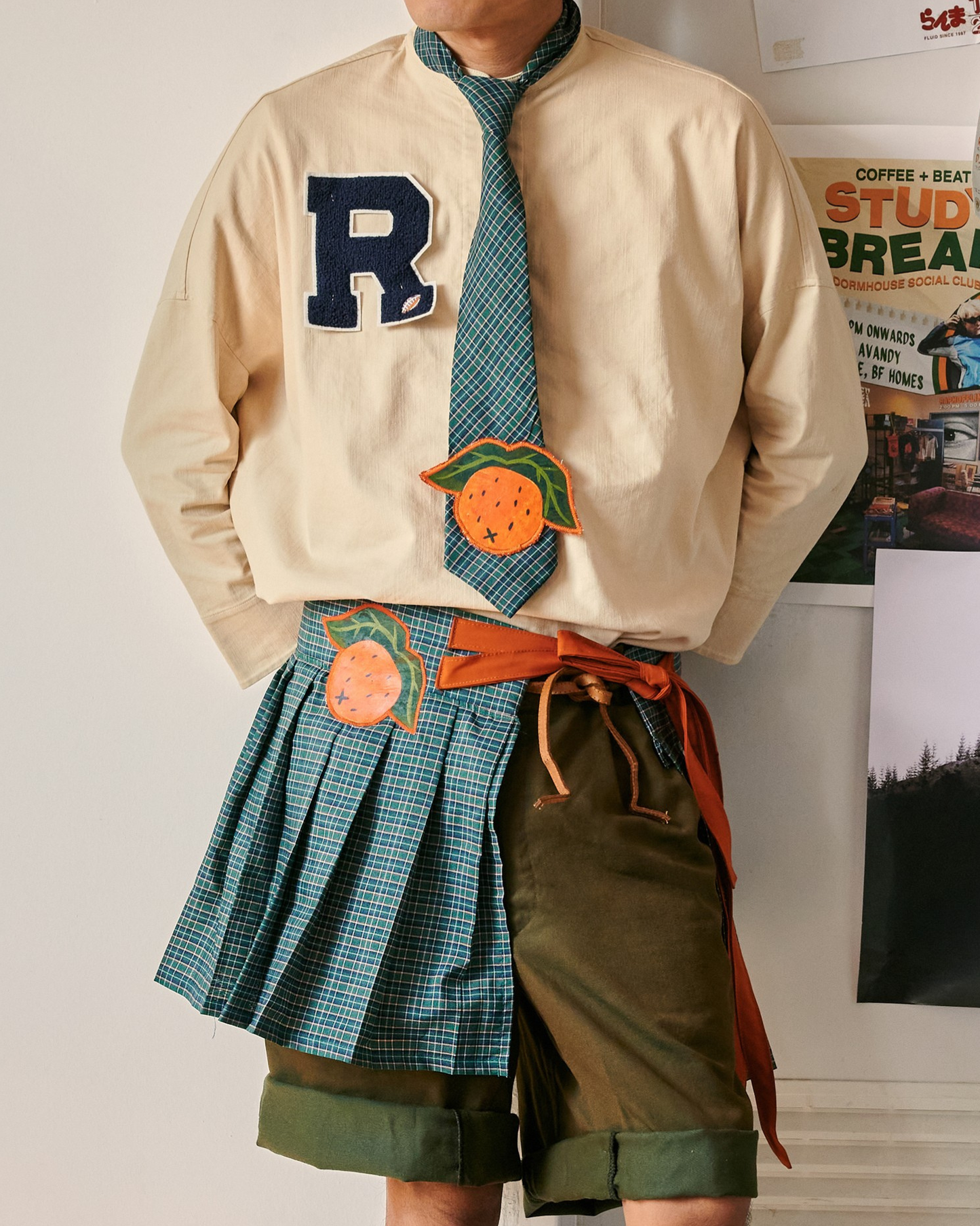 School Daze Multiwear Skirt/Top - TANGERINE 🍊