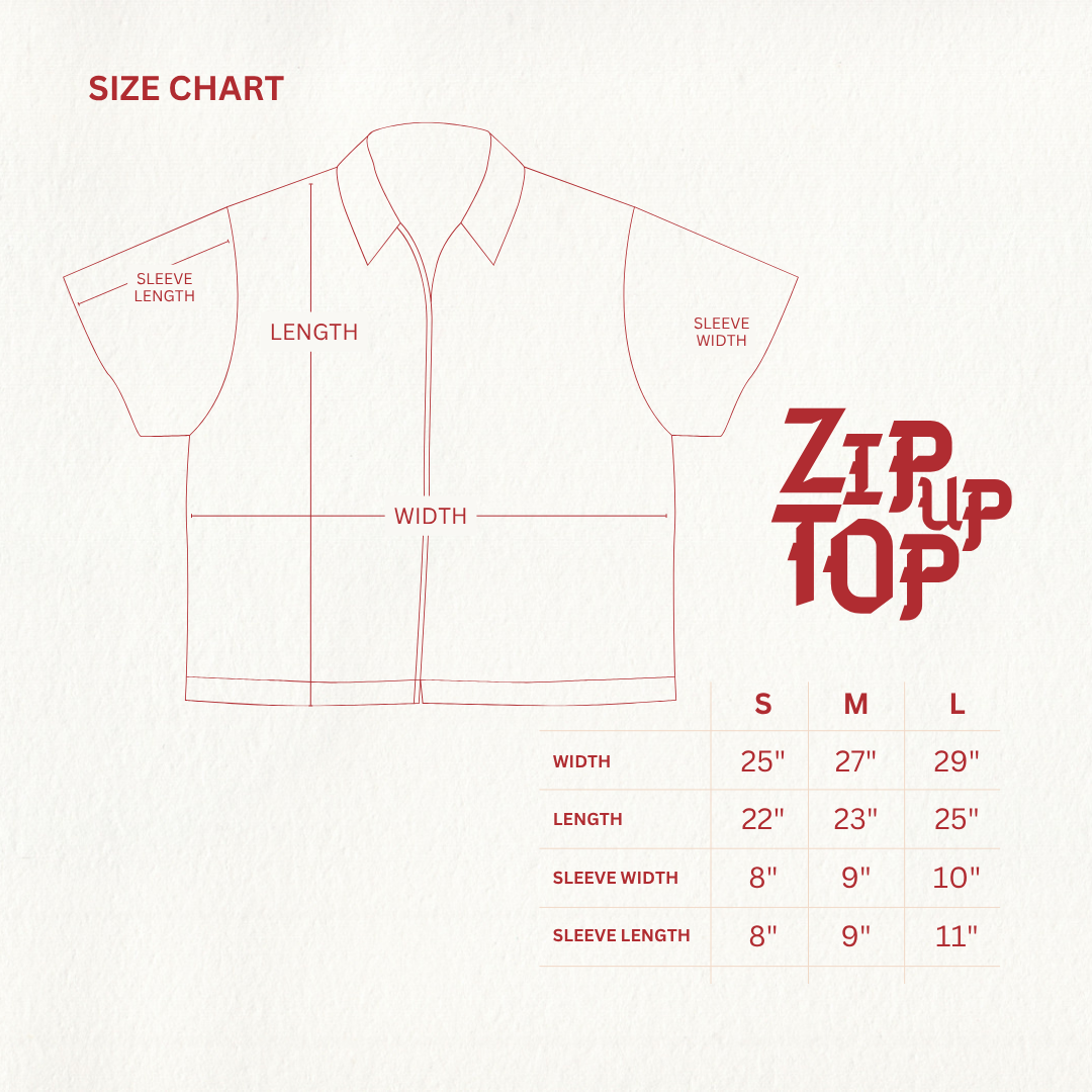 Zip Up Top - TWIN TIGERS 🐯